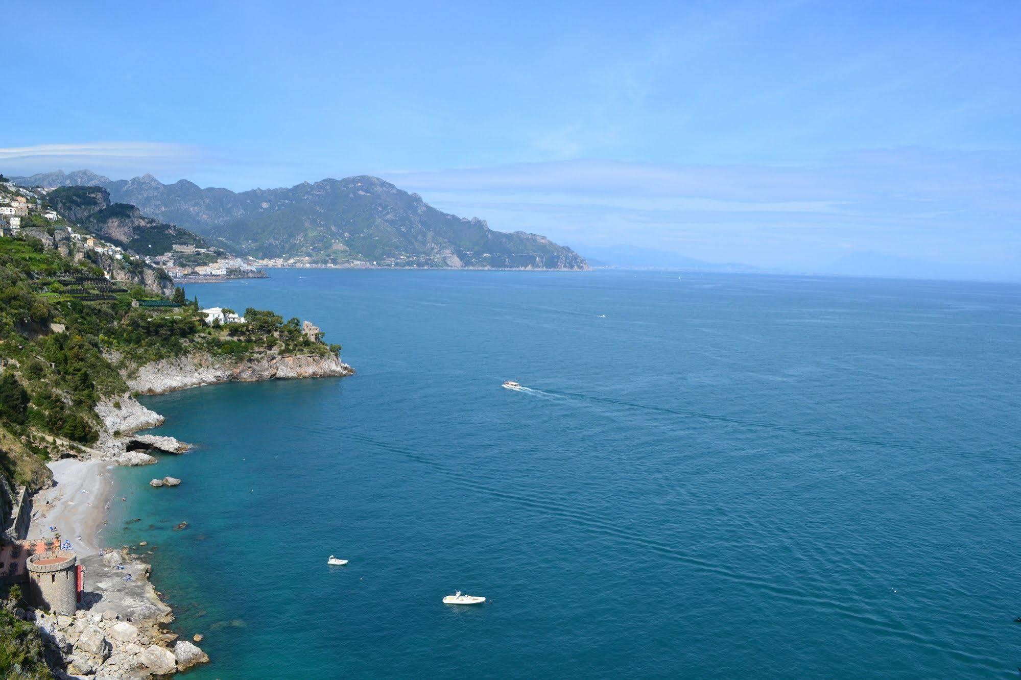 Apartmán Casa Della Marina - Beach, Seaview, Wifi Conca dei Marini Exteriér fotografie